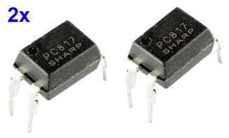 Optoizolator Transoptor Optocoupler PC817 THT (x2)