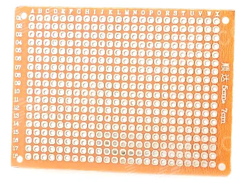 Uniwersalna Płytka PCB wiercona 50x70mm, 24h, PL