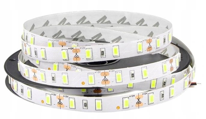NAJMOCNIEJSZA taśma LED 5630 60x1m Biała Zimna 12V