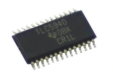 16-kanałowy sterownik PWM LED Arduino: TLC5940NT