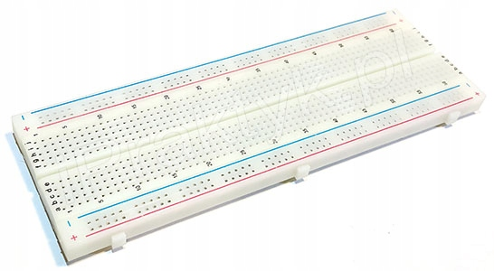 Płytka prototypowa stykowa 830 pól MB102 Arduino